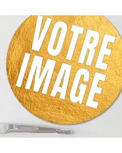 Magnet photo rond 4,5 cm