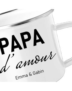 Mug personnalisé papa maman