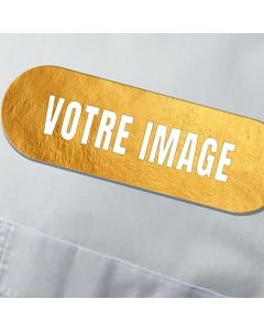 Badge d'identification photo MDF rectangulaire