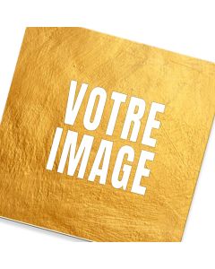 Sous-verre photo carré en MDF