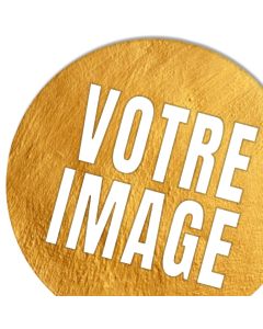 Sous-verre photo rond